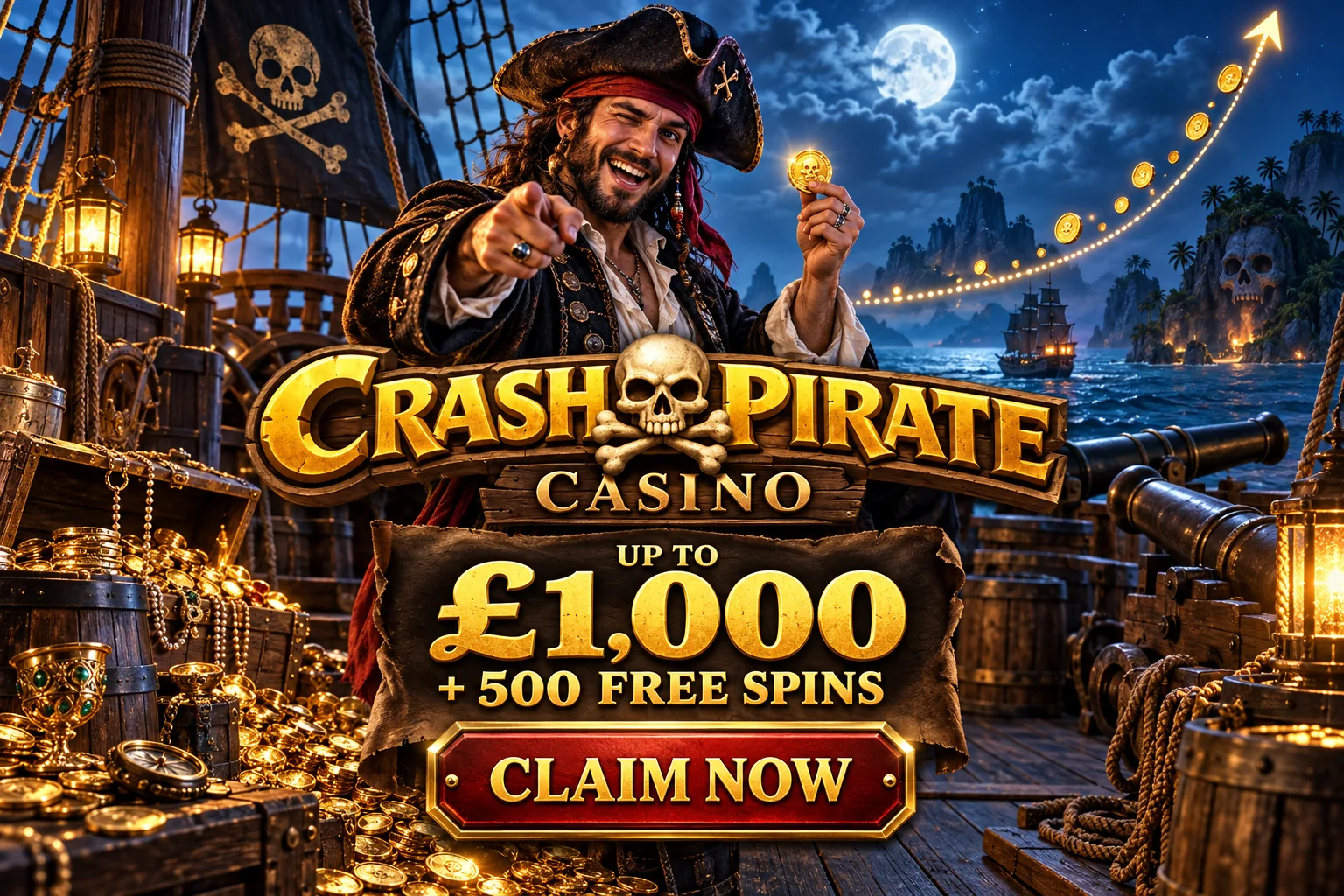 Crashpirate casino promotion
